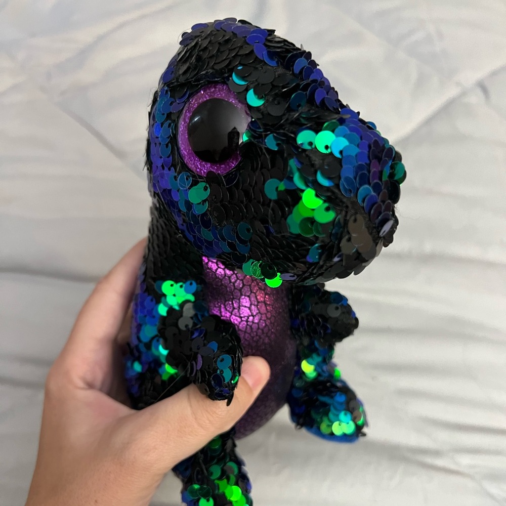 Ty Beanie Boo “Crunch” dinosaur